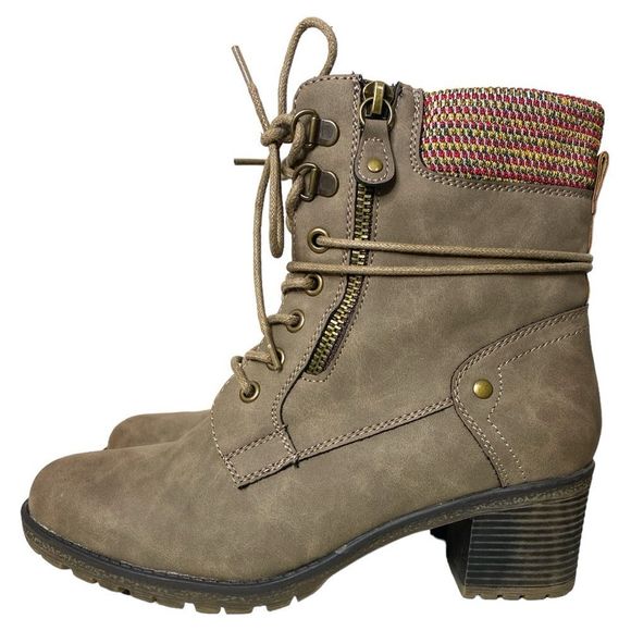 SPRING STEP RELIFE HELLEWN BOOTS - TAUPE 38 - Picture 2 of 6